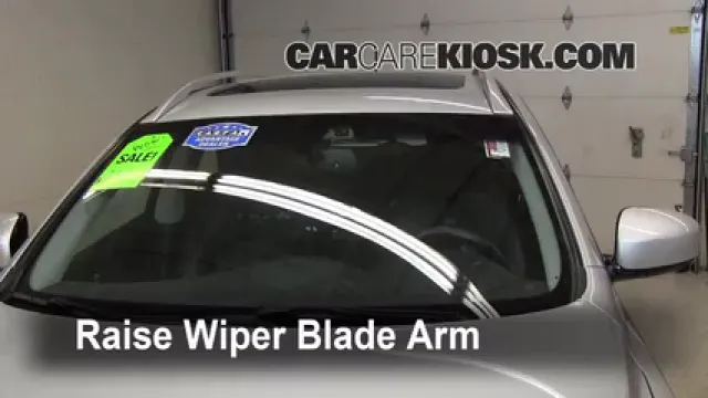 2008 Infiniti EX35 Journey 3.5L V6 Escobillas de limpiaparabrisas delantero Cambiar escobillas de limpiaparabrisas